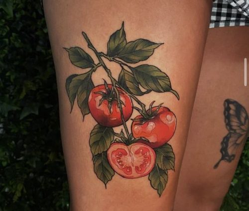 17 Juicy tomato Tattoo Designs 2025: From Minimalist to Traditional Artistry