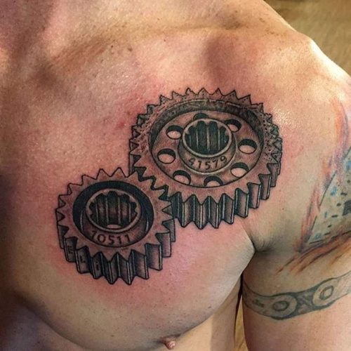 Explore 15 Stunning gear tattoo Designs for 2025: Mechanical Mastery & Artistic Innovation