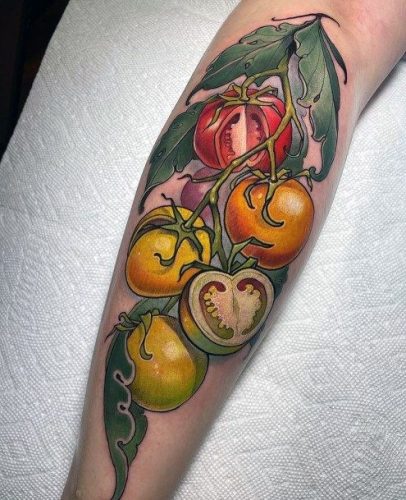 17 Juicy Tomato Tattoo Designs 2025: From Minimalist to Traditional Artistry