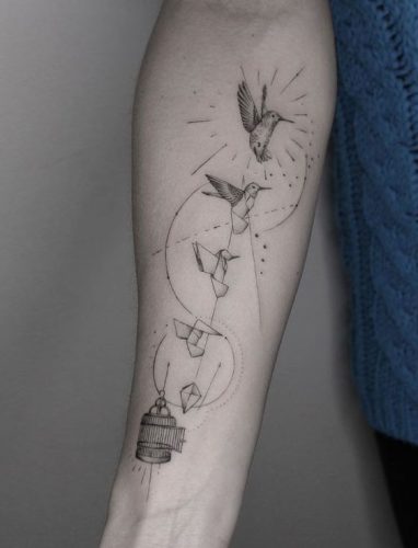 Explore the Art of Paper folding with 18 Unique Origami Tattoo Ideas for 2025 – Creative and Colorful