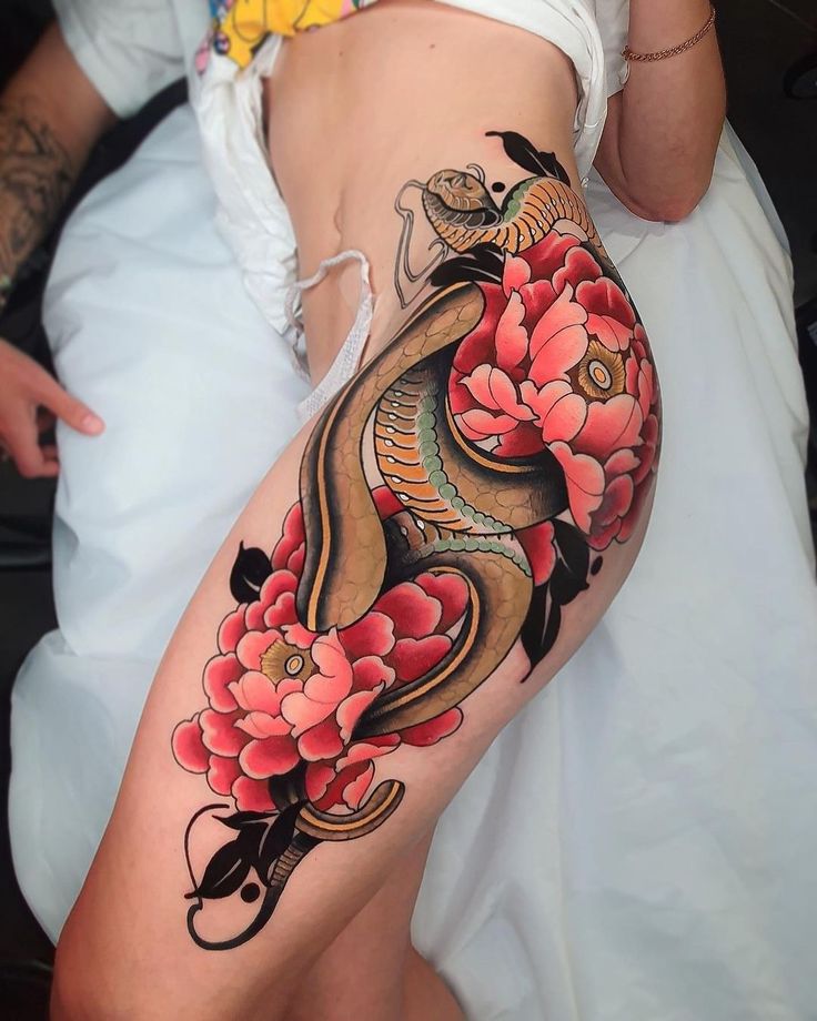 17 Unique American traditional Tattoo Ideas: Bold Designs with Tigers, Eagles, Flowers, and More