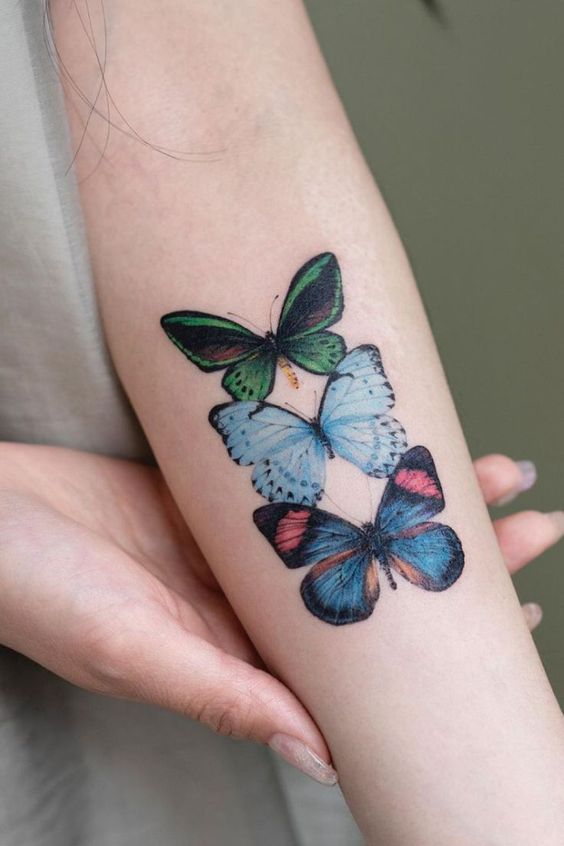 Explore 25 Unique Watercolor Butterfly Tattoo ideas for 2025: Stunning Designs for Women – Arm, Back, and hand Styles