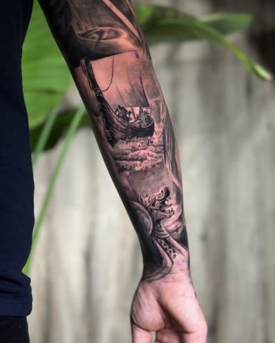 Explore 17 Captivating Viking Ship Tattoo Ideas for 2025: Embrace Norse Heritage & Artistry