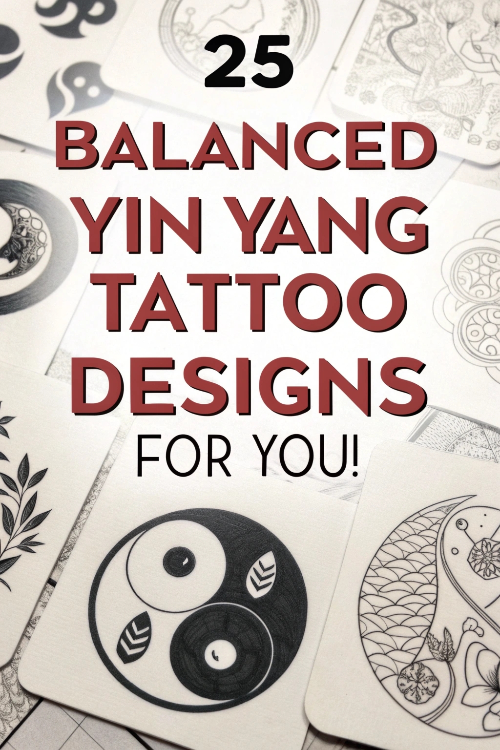 2025's Top Yin Yang Tattoos: Ink Your Balance!