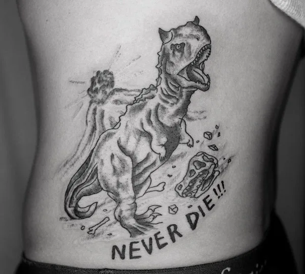 Carnotaurus Tattoo 2