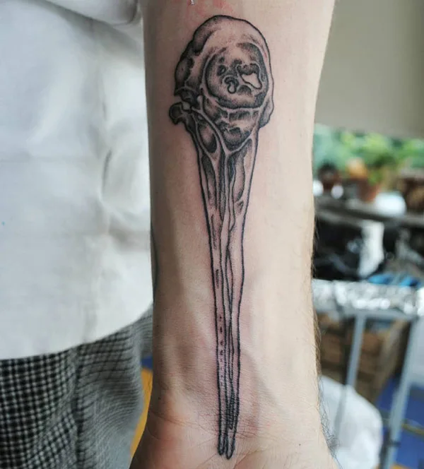 Dinosaur Skull Tattoo 3