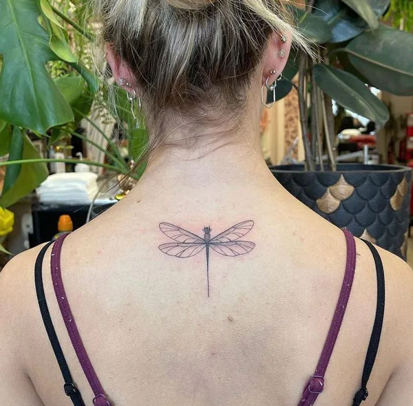 Dragonfly tattoo 114