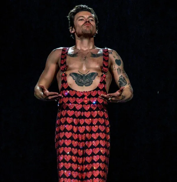 Harry Styles Moth Tattoo