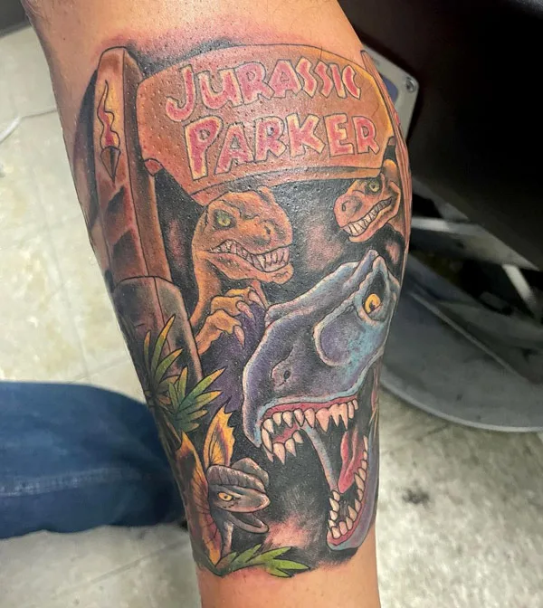 Jurassic Park Tattoo 2