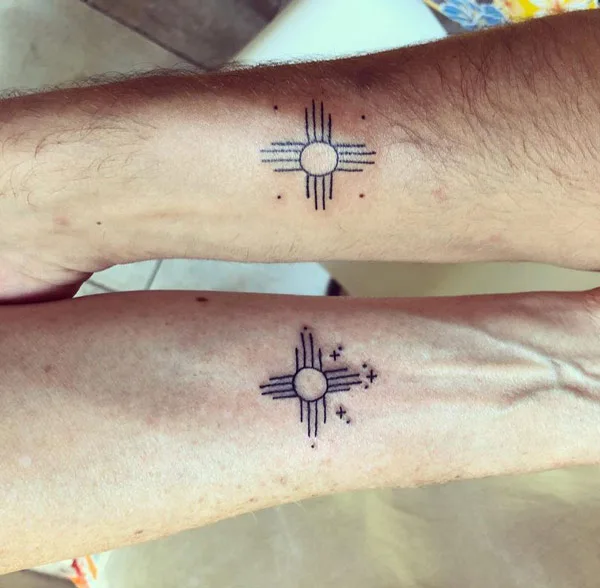 Mother Son Matching Tattoo 3
