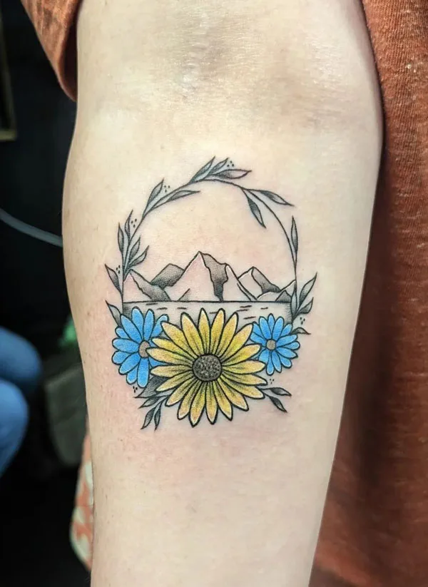 Mountainside Tattoo 1