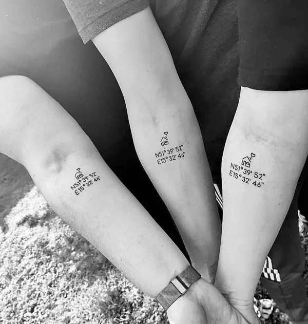 Sibling Tattoo for 3 (2)