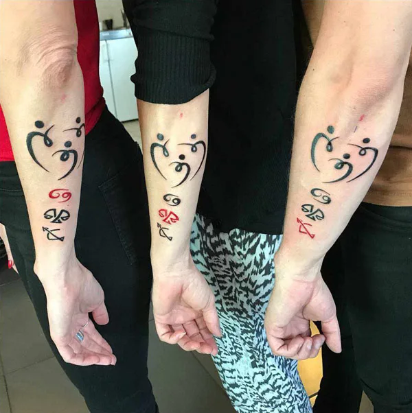 Sibling Tattoo for 3 (3)