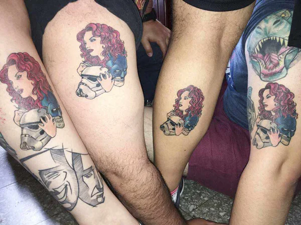 Sibling Tattoo for 4 (3)