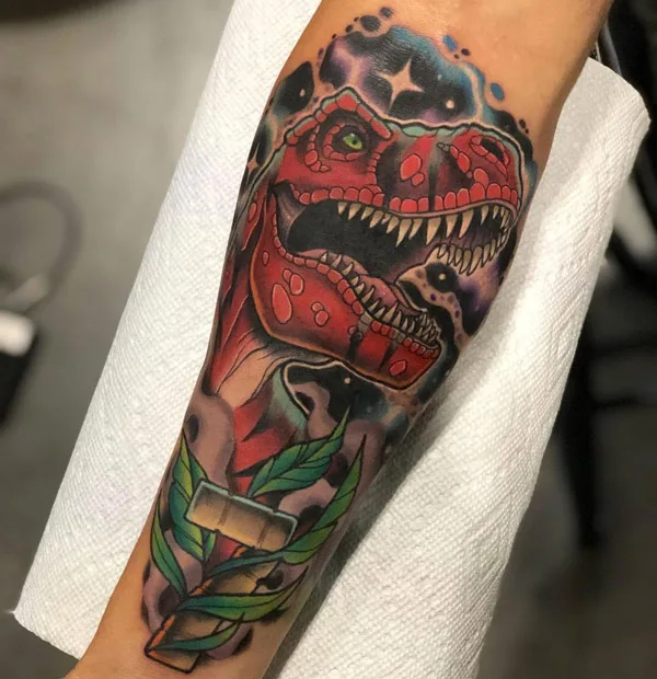 Tyrannosaurus Rex tattoo 1