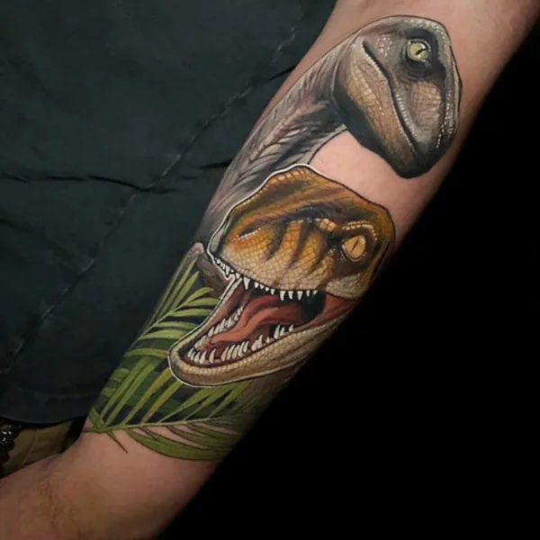 Velociraptor Tattoo 2