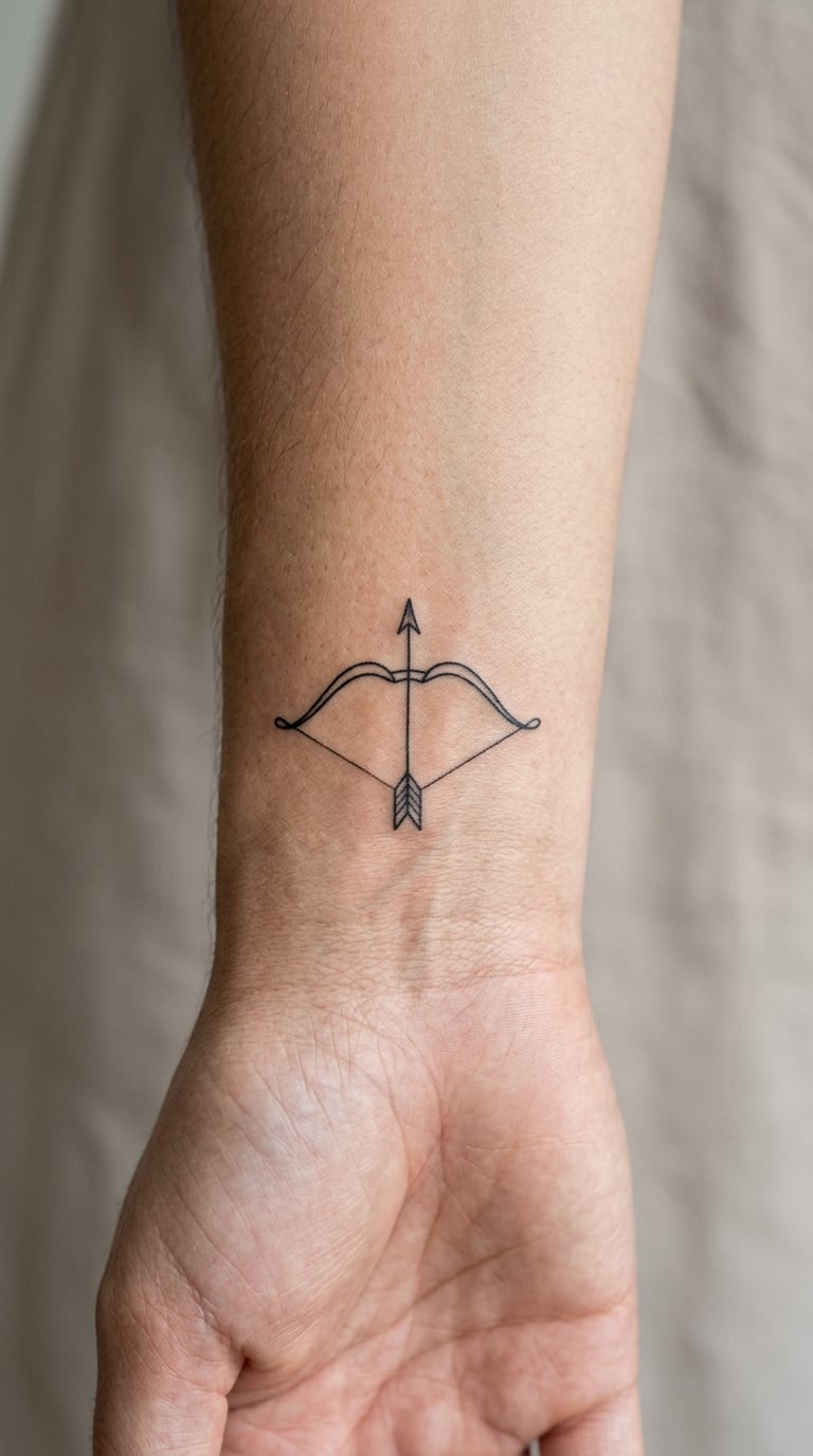 Minimal Bow and Arrow on the Wrist