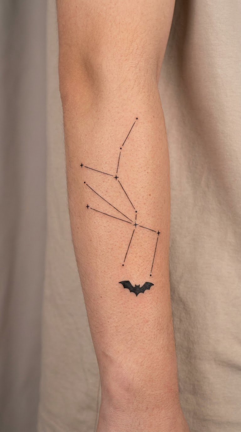 Fine-Line Bat Constellation