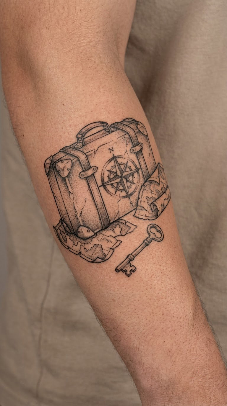 Detective Case With Secret Map