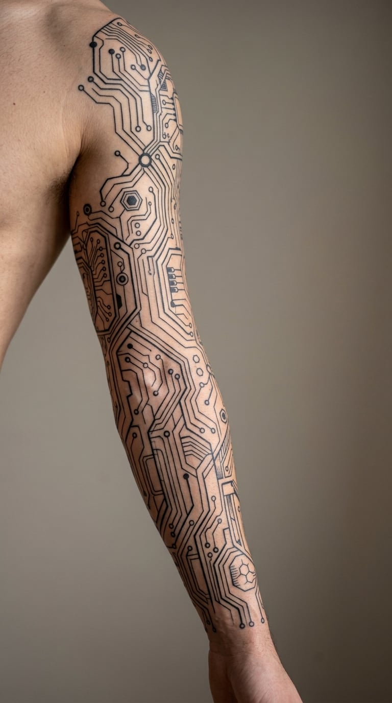 Blackout Circuit Board Sleeve