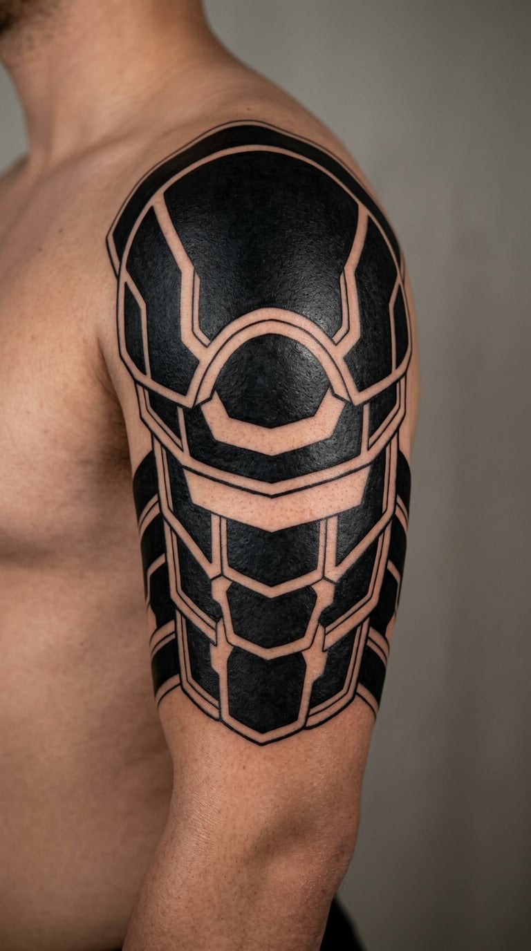 Blackout Tribal Armor Sleeve