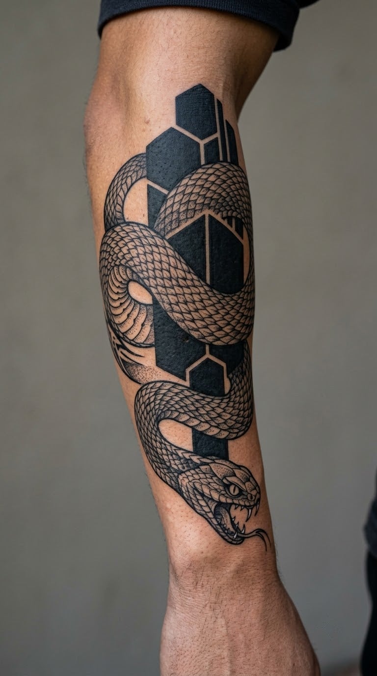 Blackout Snake Wrap Sleeve