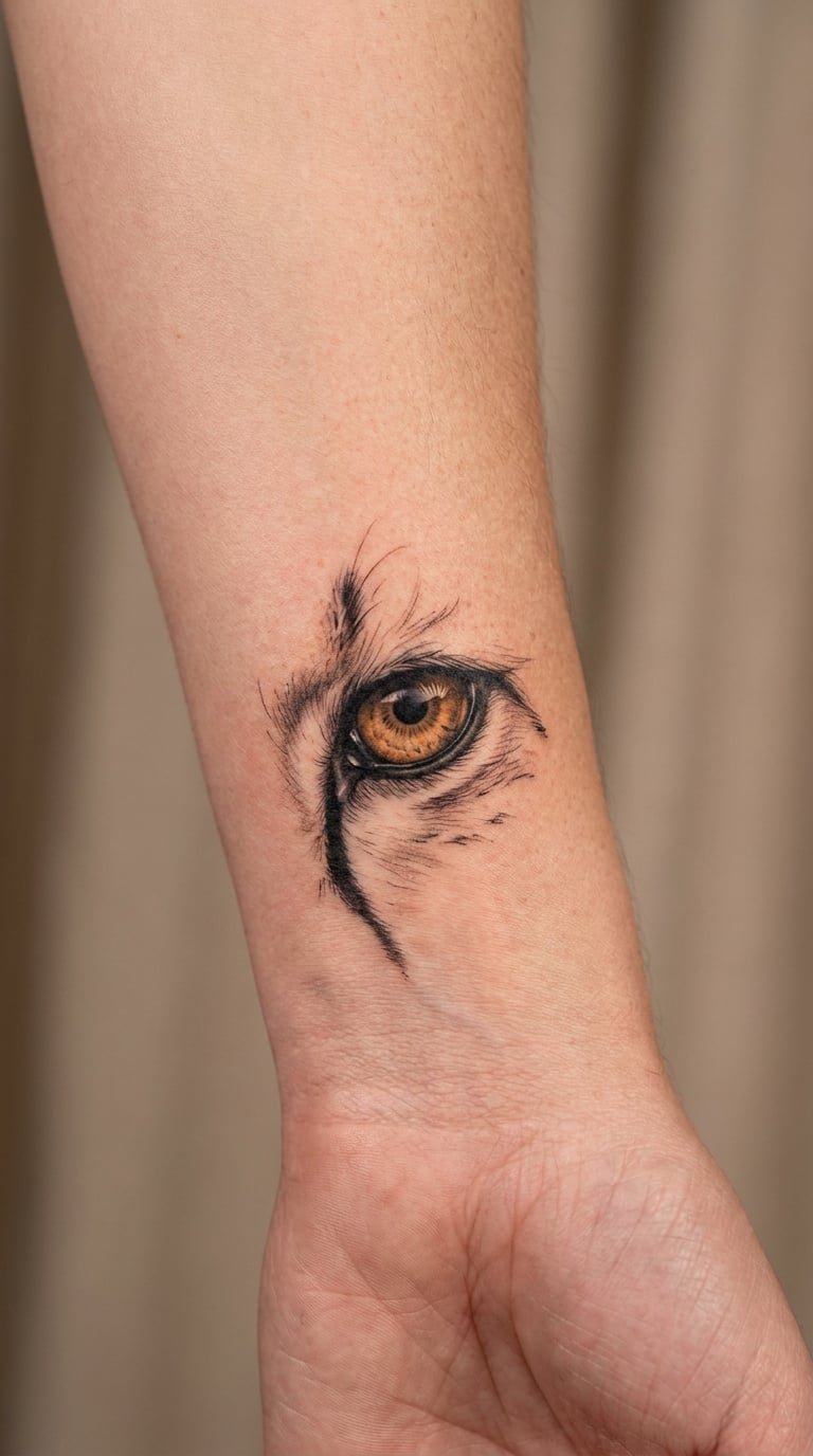 Micro-Realism Cheetah Eye
