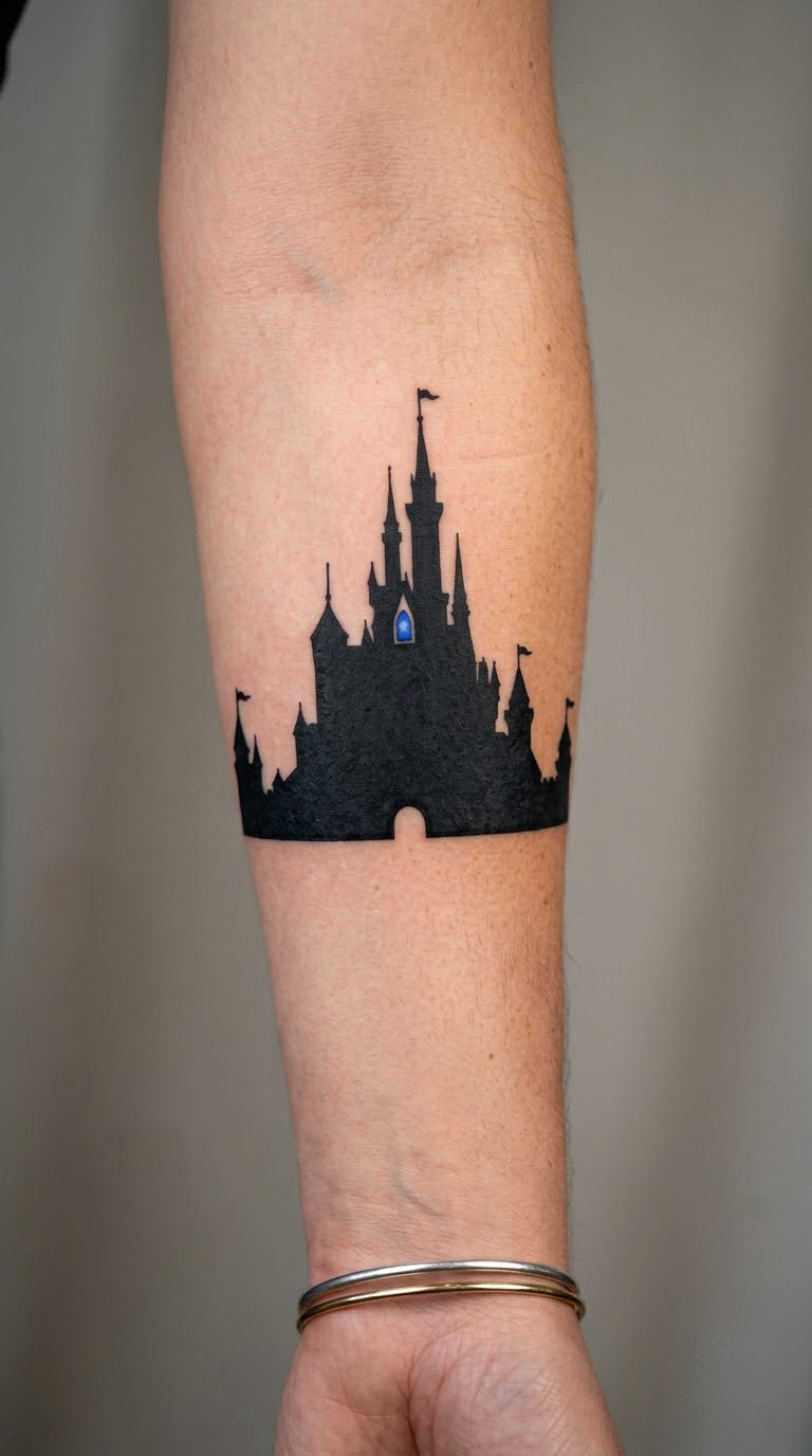Storybook Castle at Dusk