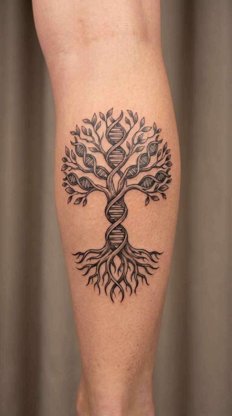 DNA Tree of Life on the Calf