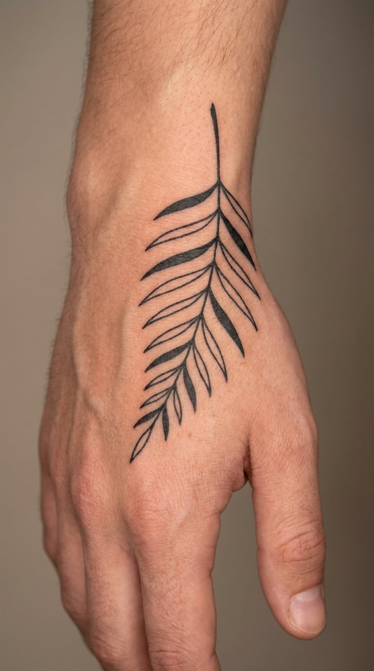 Minimal Fern on the Hand