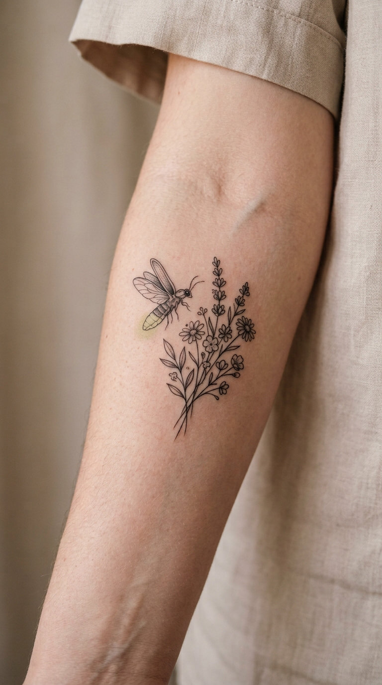 Firefly and Wildflower Pairing