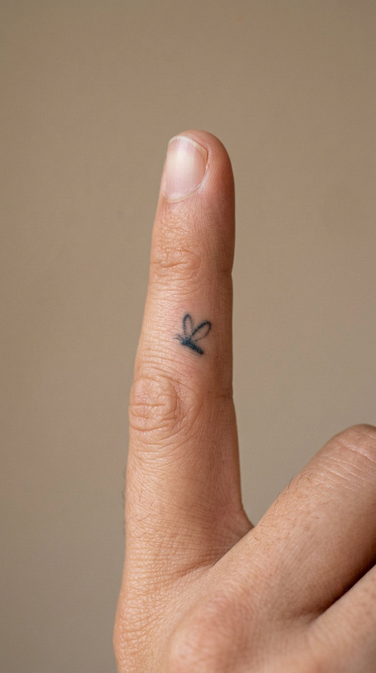 Minimal Firefly on the Finger