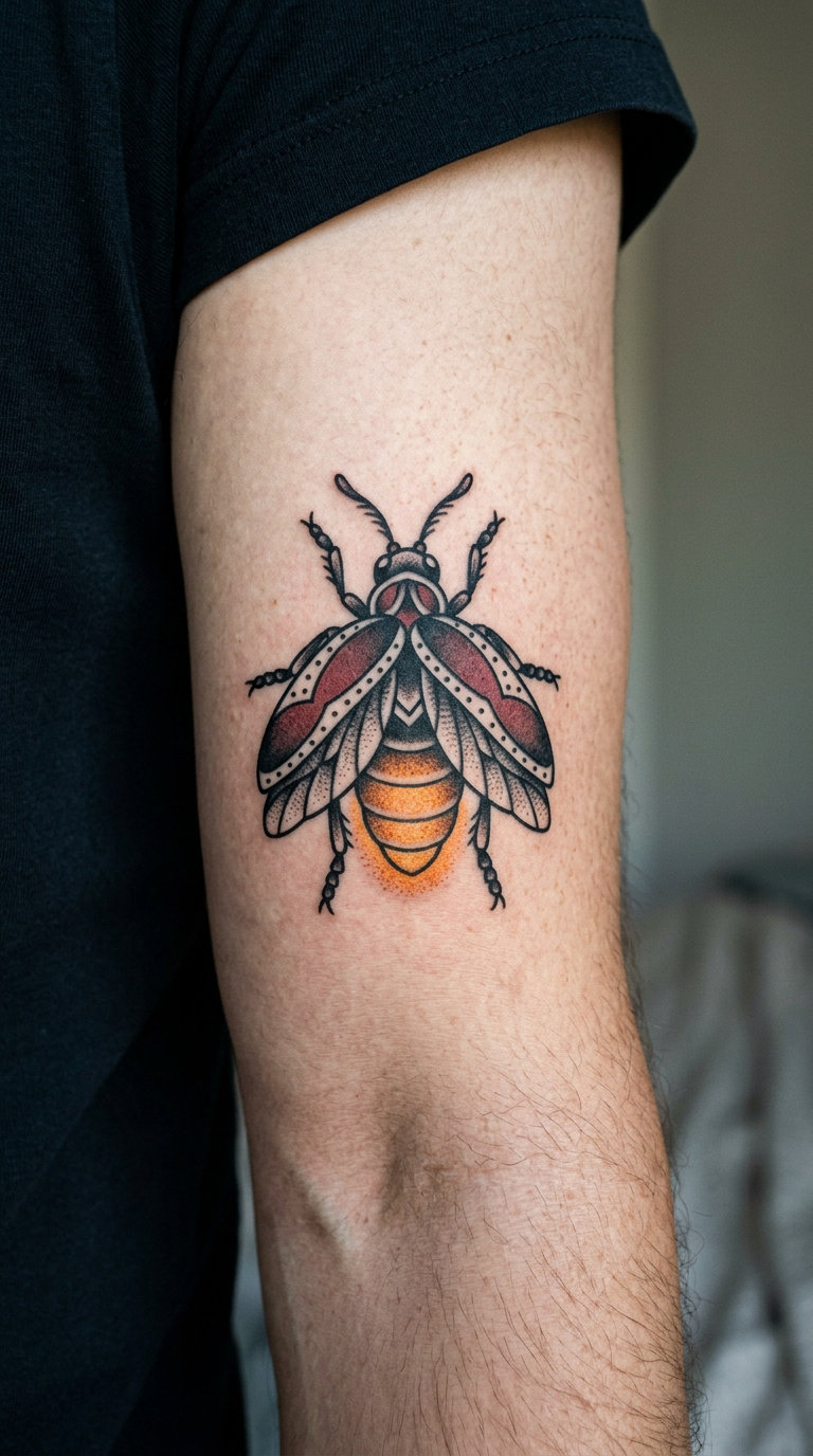 Traditional Lantern-Fly Motif
