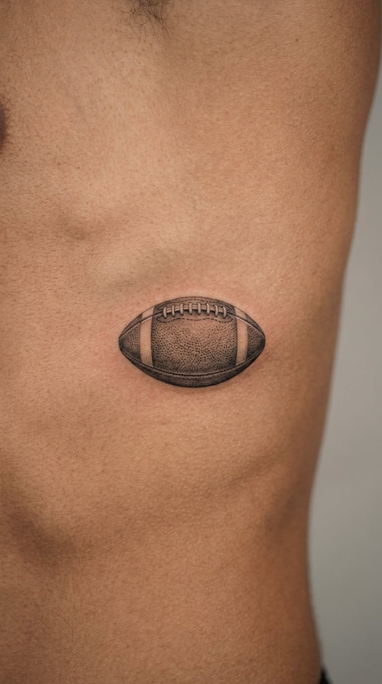 Micro-Realism Football on the Rib