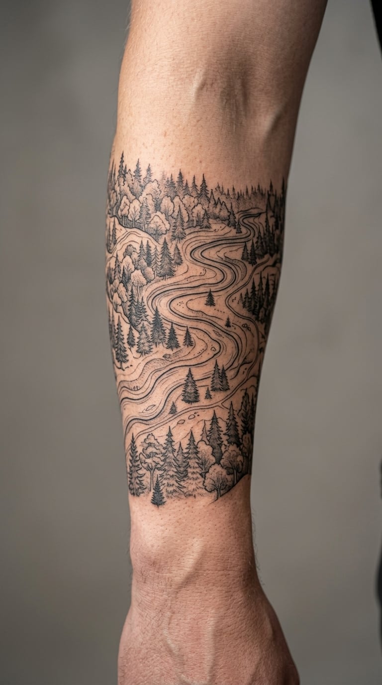 Full-Forearm Forest Map