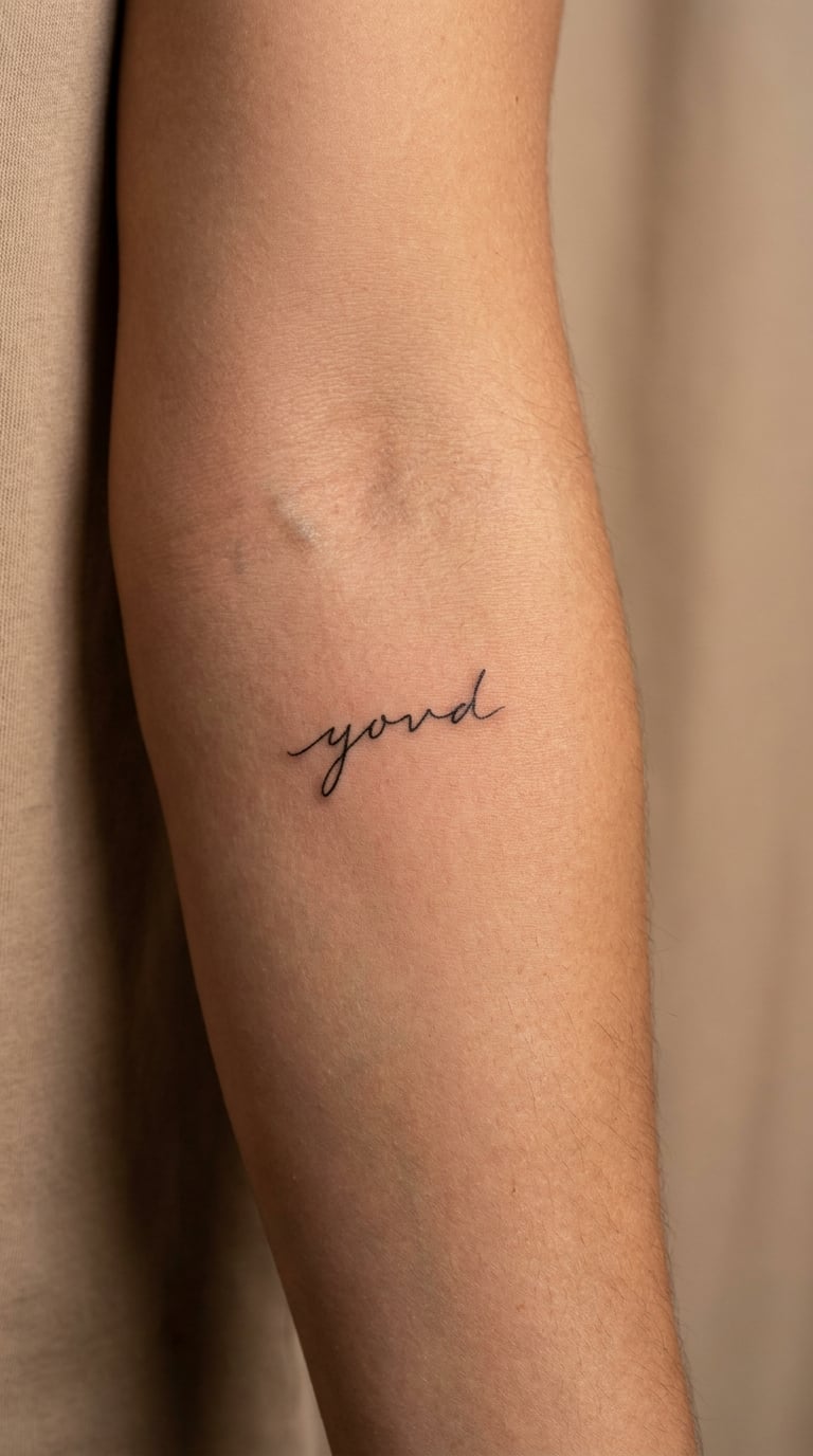 Handwritten Family Nickname