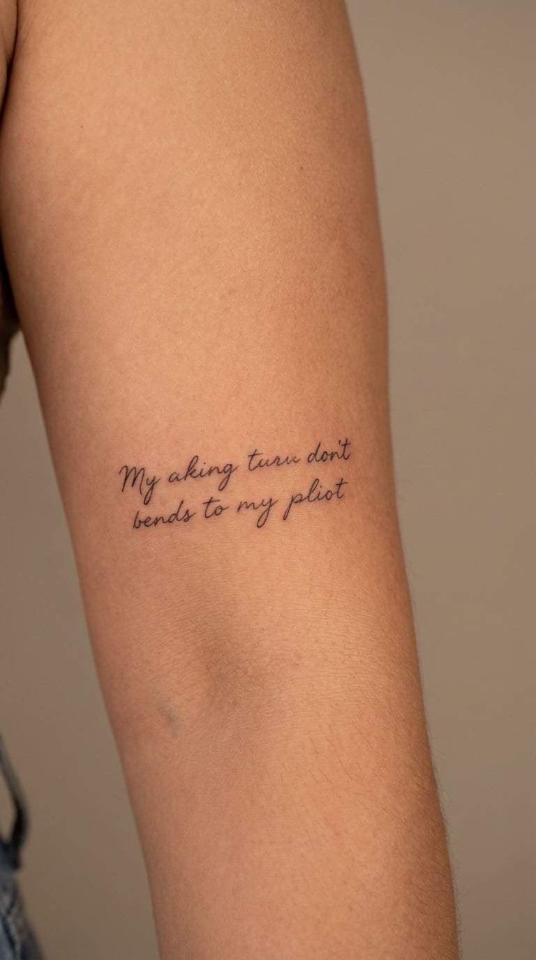 Handwritten Promise in Two Lines