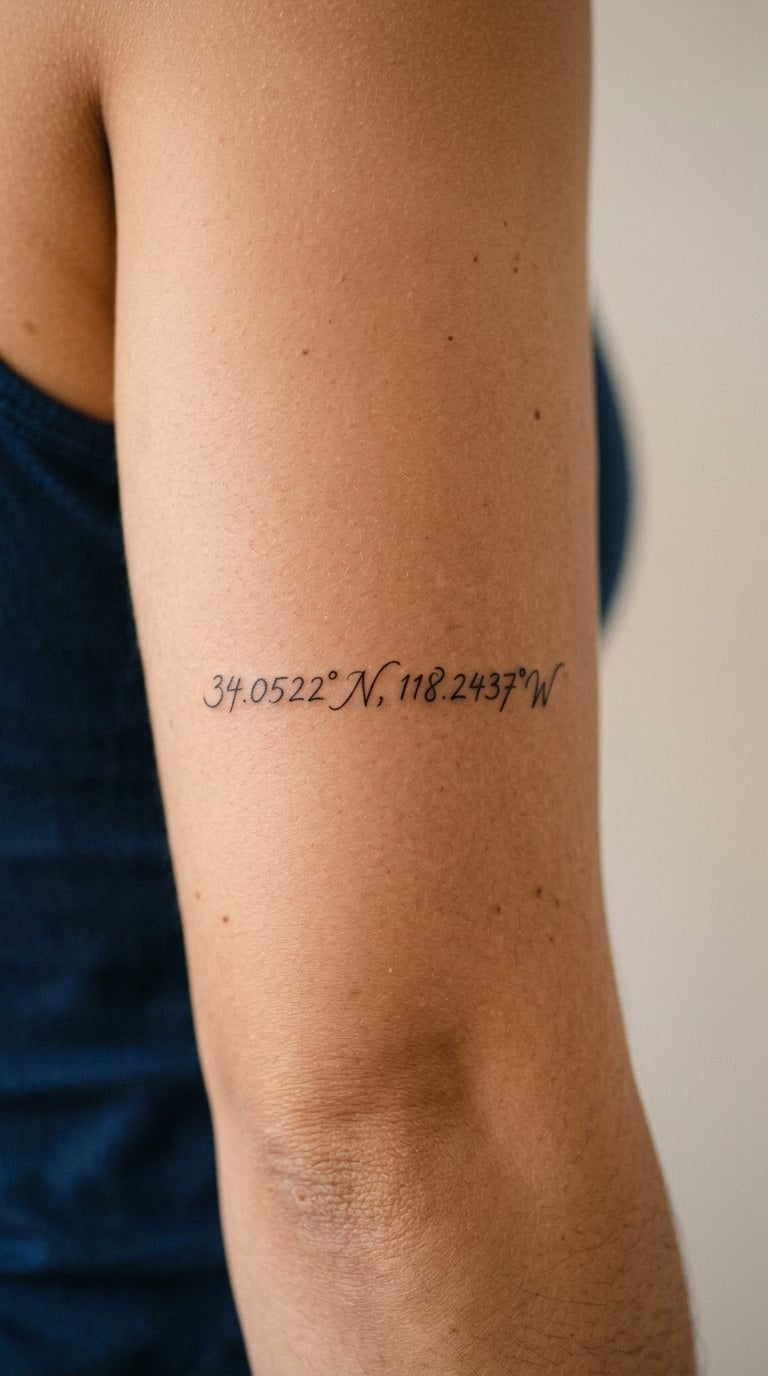 Handwritten Coordinates