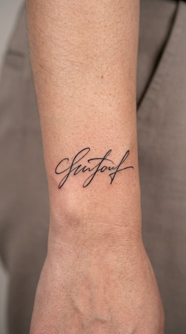 Signature as a Matching Tattoo