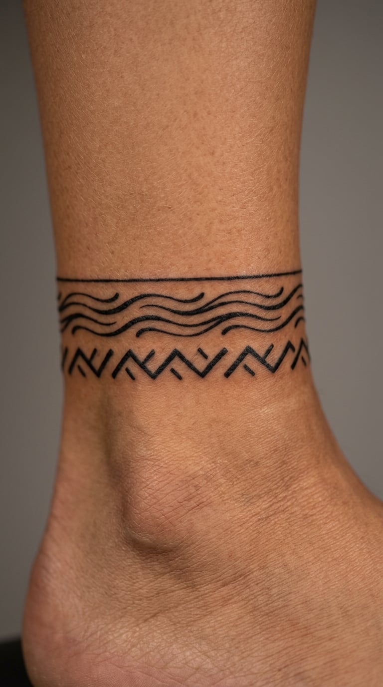 Hieratic Water Lines and Zigzags