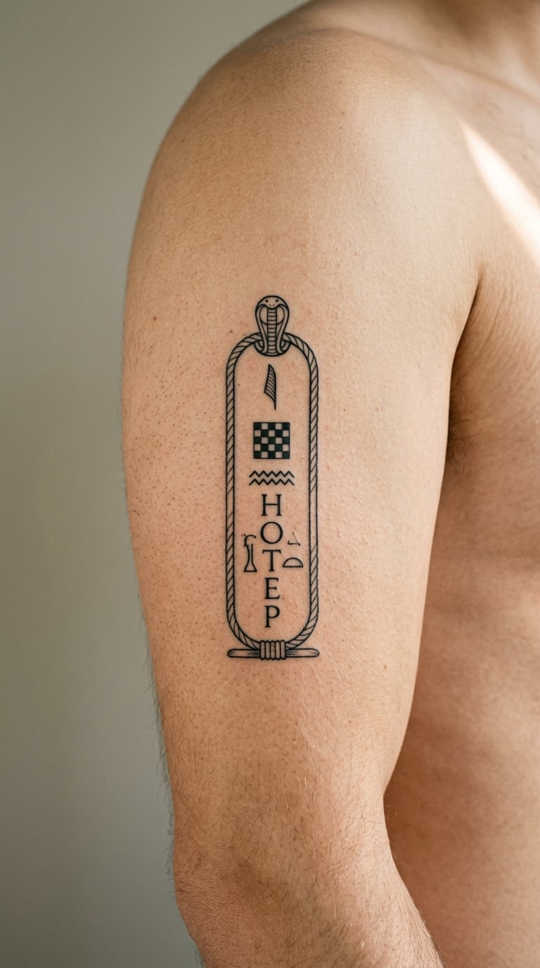 Cartouche with a Personal Name