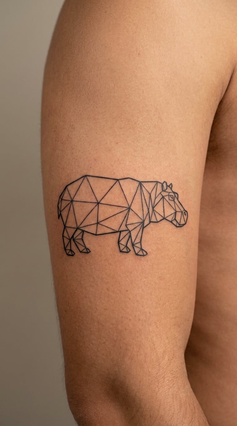 Geometric Hippo on the Upper Arm