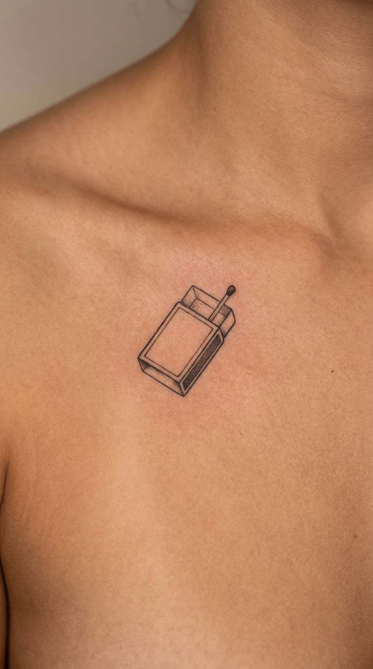 Tiny Matchbox Outline