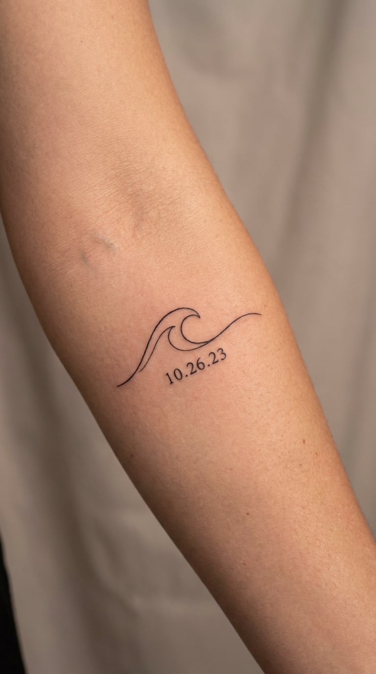 Wave Marking a Shared Water Memory