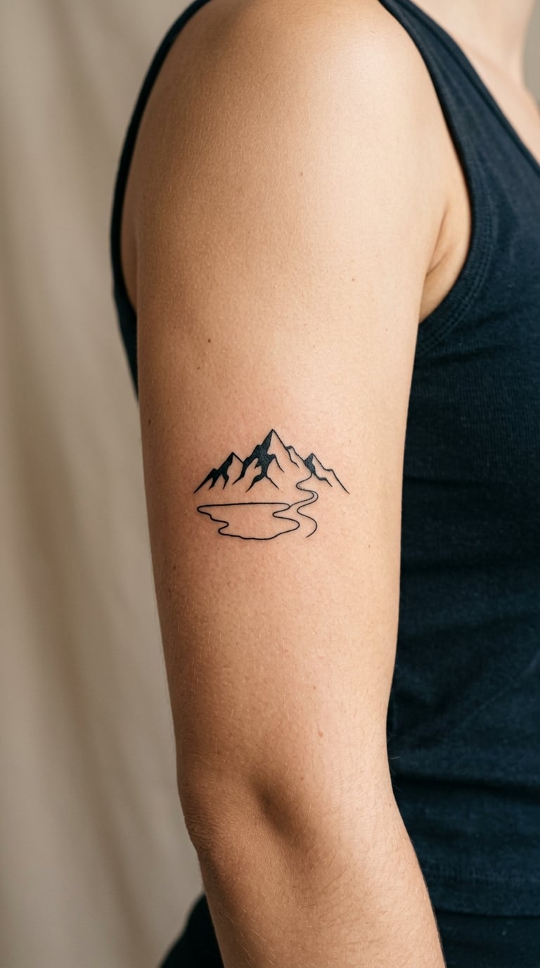 Minimal Silhouette of a Shared Place