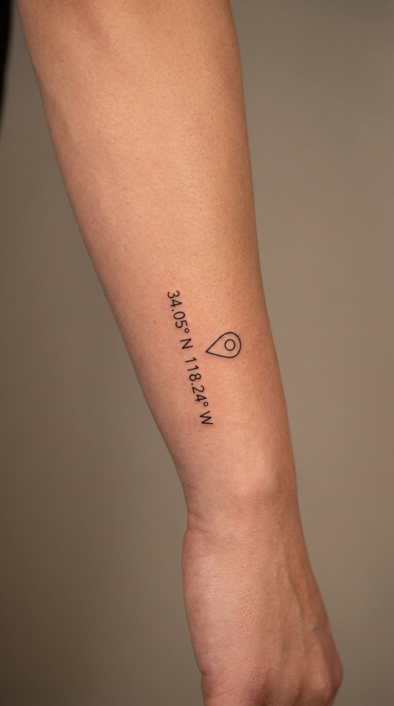 Coordinates of a Meaningful Location