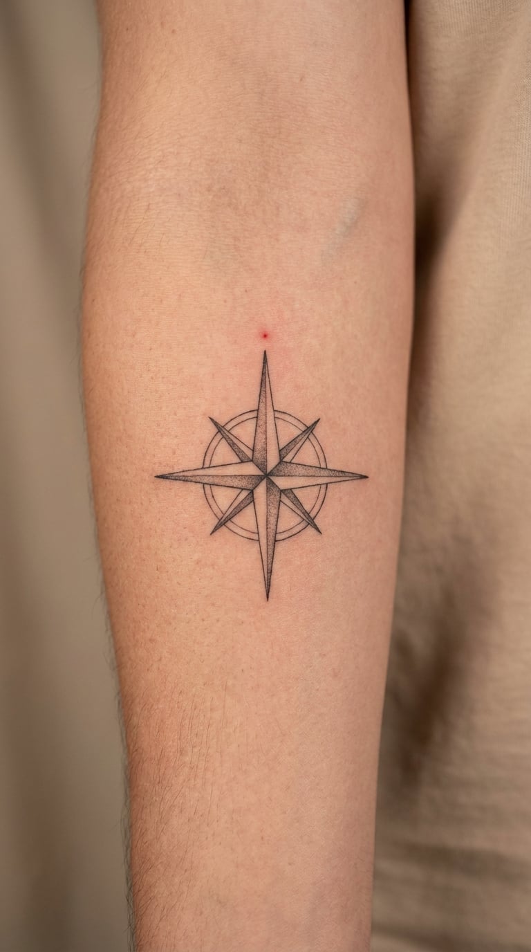 Compass Rose with a Personal Direction