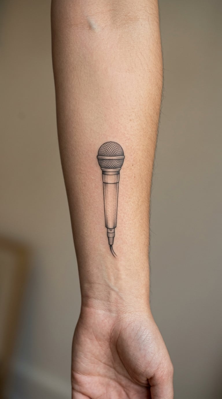 Fine-Line Vintage Studio Microphone