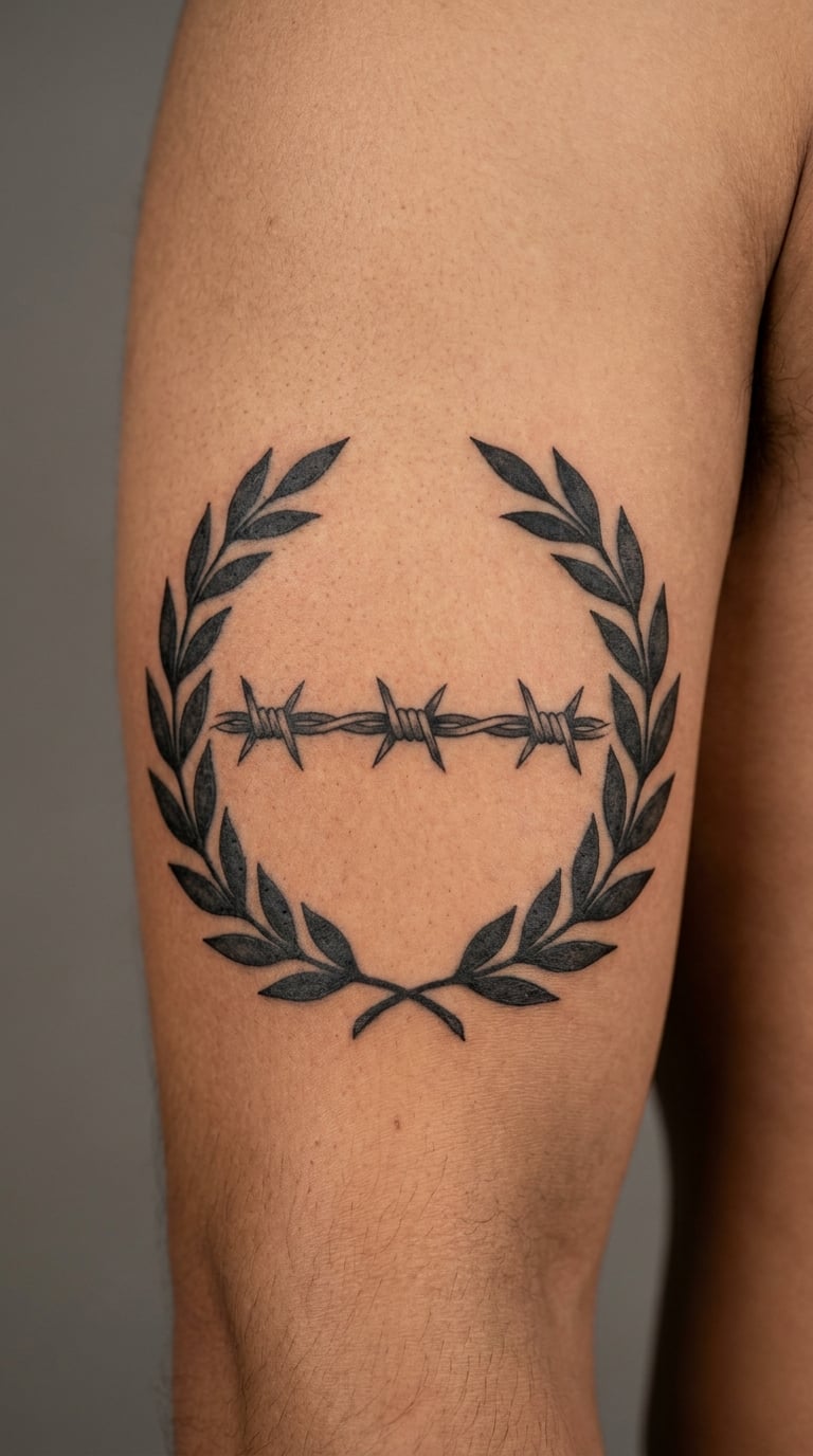 Barbed-Wire Laurel
