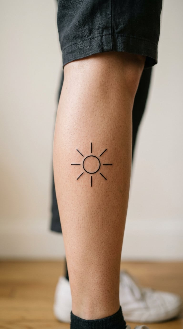 One-String Sun on the Calf